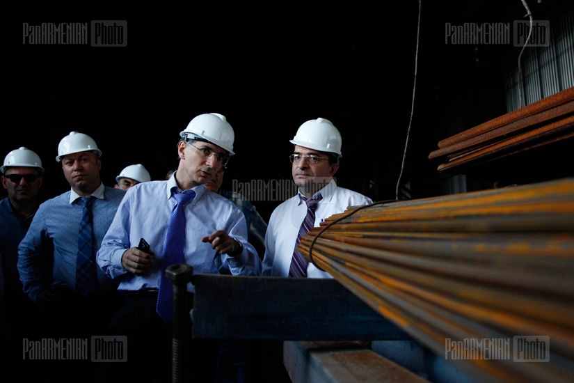 RA Minister of Economy Tigran Davtyan visits 