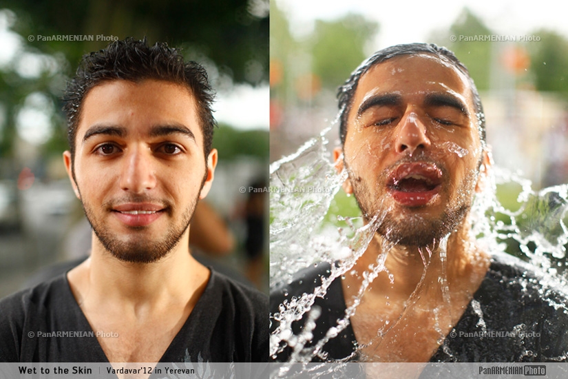 Мокрые до нитки. Вардавар'12 в Ереване  
