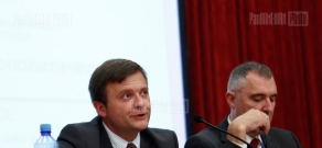 Press conference of European observing mission of Artaskh presidential elections