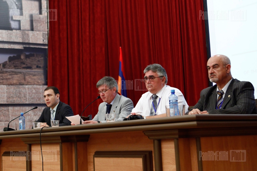Press conference of Russian observing mission of Artaskh presidential elections