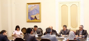 Armenian PM Tigran Sargsyan meets Iranian ambassador Mohammad Raeisi
