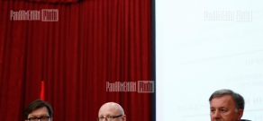 Press conference of Contemporary States Institute observing mission of Artaskh presidential elections