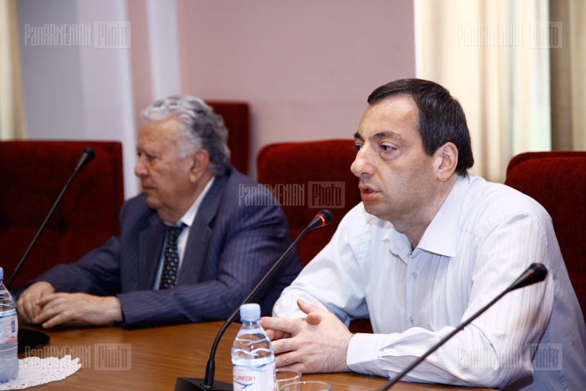  Press conference of Radik Martirosyan and  Areg Mikaelian 