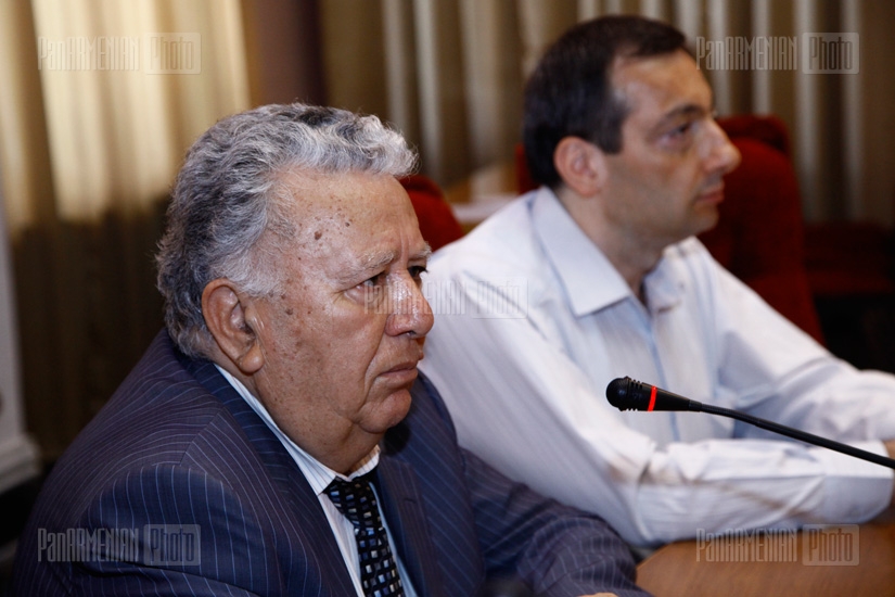  Press conference of Radik Martirosyan and  Areg Mikaelian 