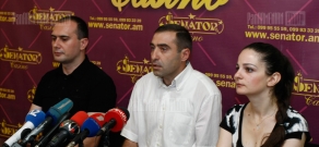 Press conference of Armen Petrosyan and Sargis Grigoryan
