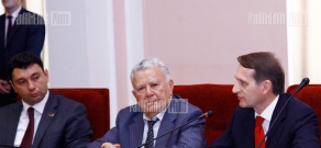 Sergei Naryshkin visits Armenian National Academy of Sciences