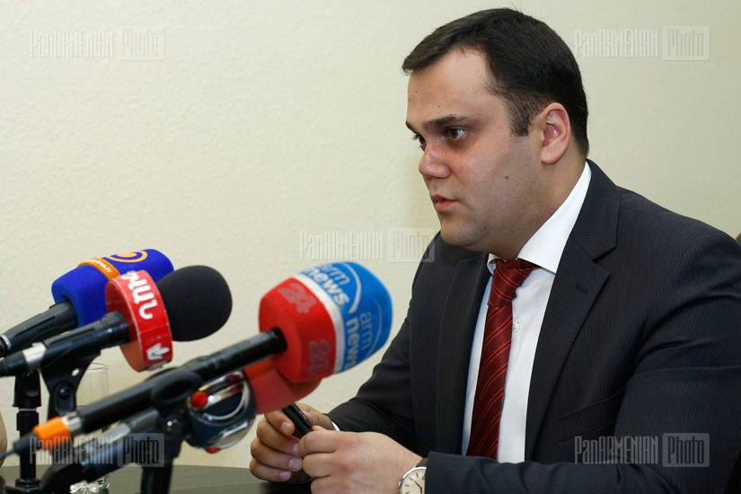 Press conference of Levon Khalikyan, head of Armenian Economy Ministry’s agency for protecting the market and consumers’ rights