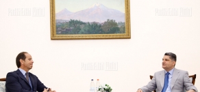 Armenian PM Tigran Sargsyan meets Argentina ambassador Diego Ernesto Alvarez Rivera