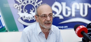 Press conference of Armenian Consumers' Association Chairman Armen Poghosyan