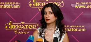 Press conference of Galya Yremyan