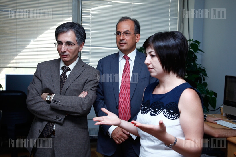  Minister of Economy Tigran Davtyan visited Boomerang Software company