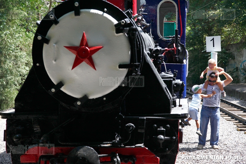 Opening of Yerevan Children’s Railways