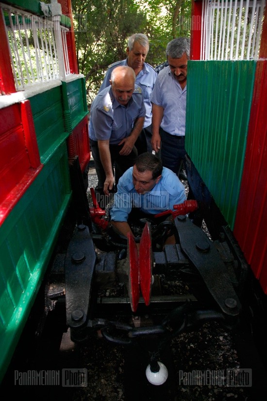 Opening of Yerevan Children’s Railways