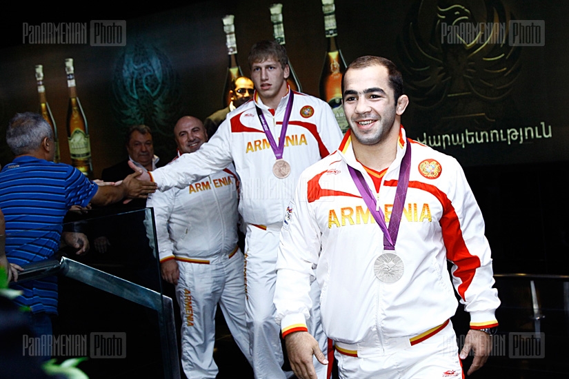 Armenian Olympic team returned from London