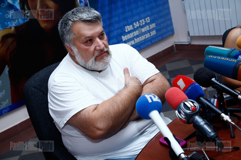 Press conference of Seismologist Vladimir Balasanyan