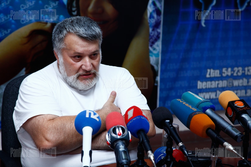 Press conference of Seismologist Vladimir Balasanyan