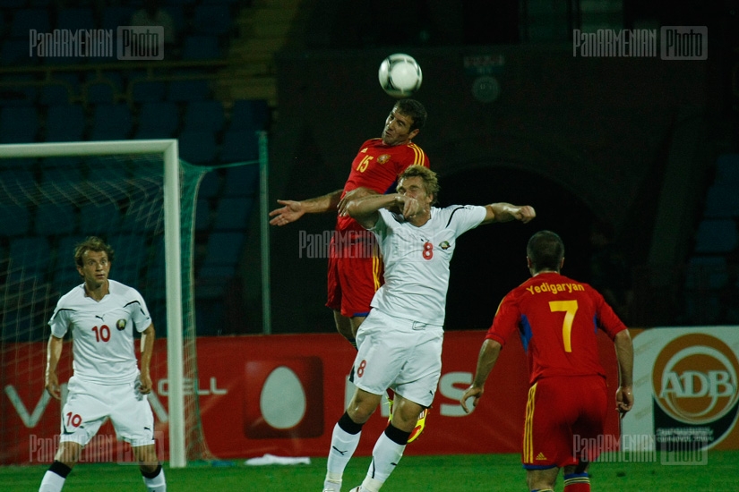 Armenia-Belarus football match