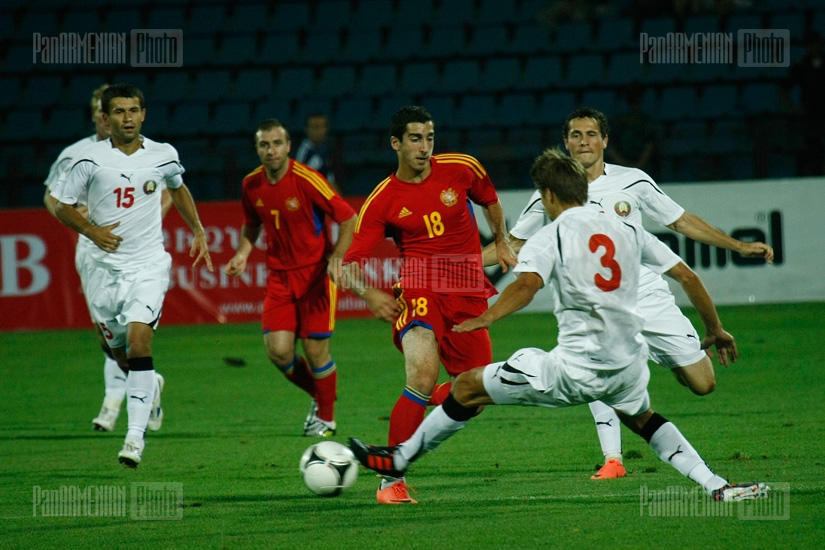 Armenia-Belarus football match