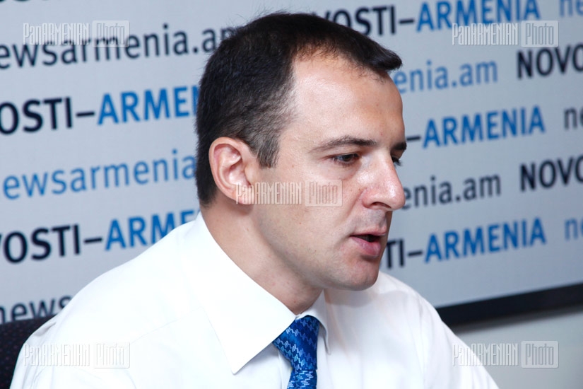 Press conference of Senior researcher of the Armenian National Academy of Sciences Institute of Oriental Studies Vahram Ter-Matevosyan