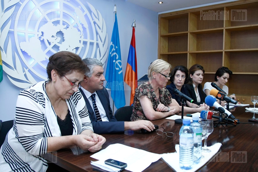 Discussion of children-related programs implemented by UN in Armenia