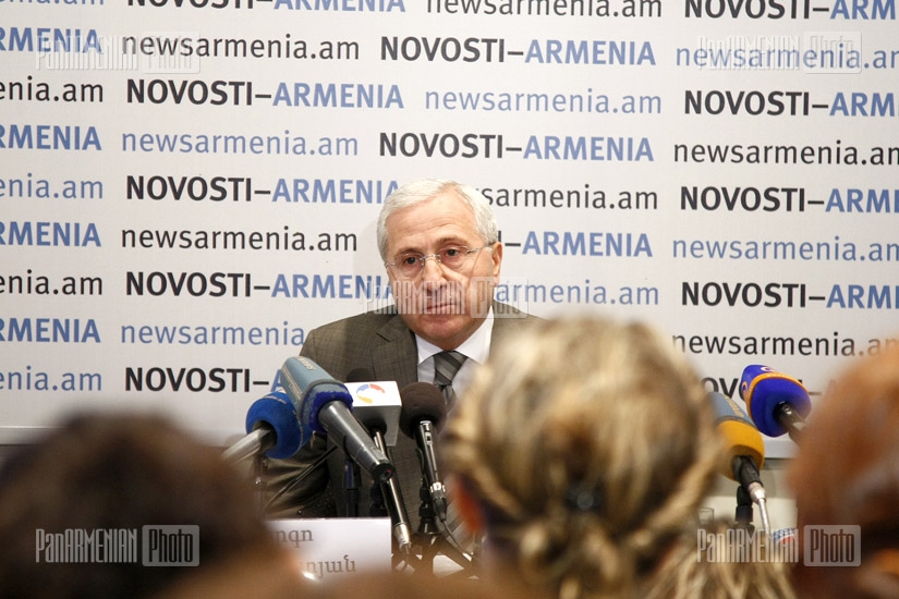  Пресс-конференция Министра сельского хозяйства Армении Серго Карапетяна