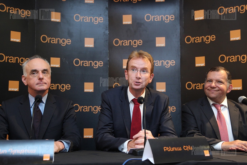 Ֆրանս Տելեկոմ-Orange Խմբի եվրոպական շուկաների գործադիր փոխնախագահ Բենուա Շինը ներկայացրեց Orange Արմենիայի նոր տնօրենին