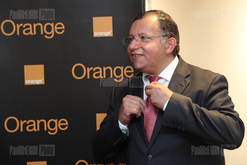 Ֆրանս Տելեկոմ-Orange Խմբի եվրոպական շուկաների գործադիր փոխնախագահ Բենուա Շինը ներկայացրեց Orange Արմենիայի նոր տնօրենին