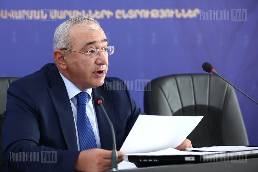 Press conference of Tigran Mukuchyan