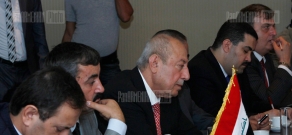  Armenian Vice Prime Minister Armen Gevorgyan met with Iraqi Deputy Prime Minister for Economic Affairs Rozh Nouri Shaways.   