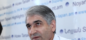 Press conference of Gagik Makaryan