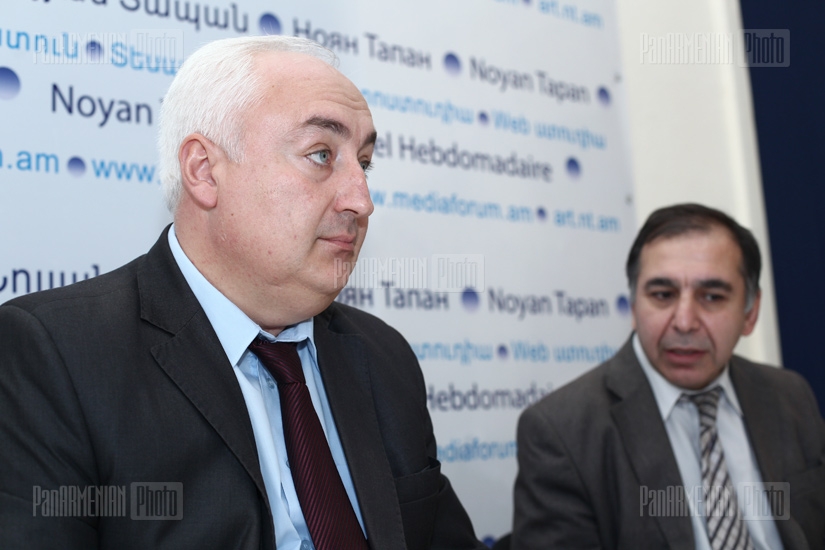 Press conference of Sargis Avetisyan