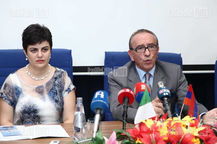 ՀՀ մշակույթի նախարարության և ՀՀ-ում Իտալիայի դեսպանության համատեղ մամուլի ասուլիսը
