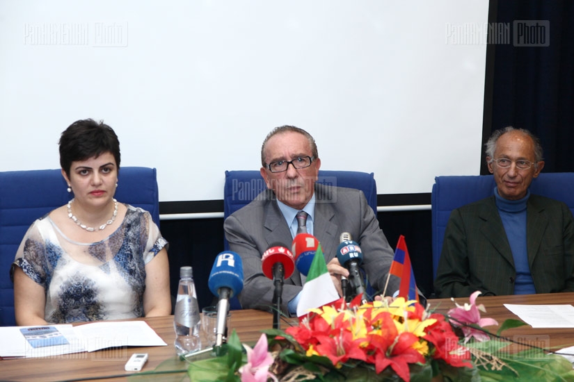 ՀՀ մշակույթի նախարարության և ՀՀ-ում Իտալիայի դեսպանության համատեղ մամուլի ասուլիսը