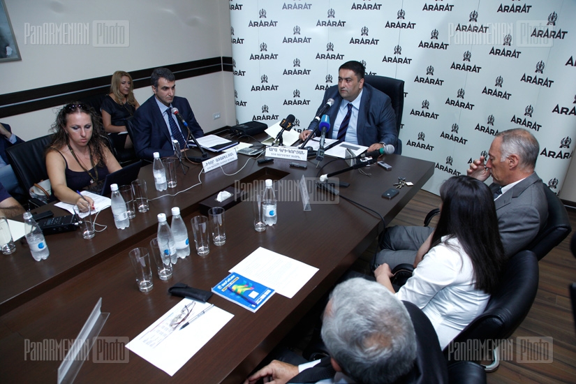 Արա Գրիգորյանի մամուլի ասուլիսը