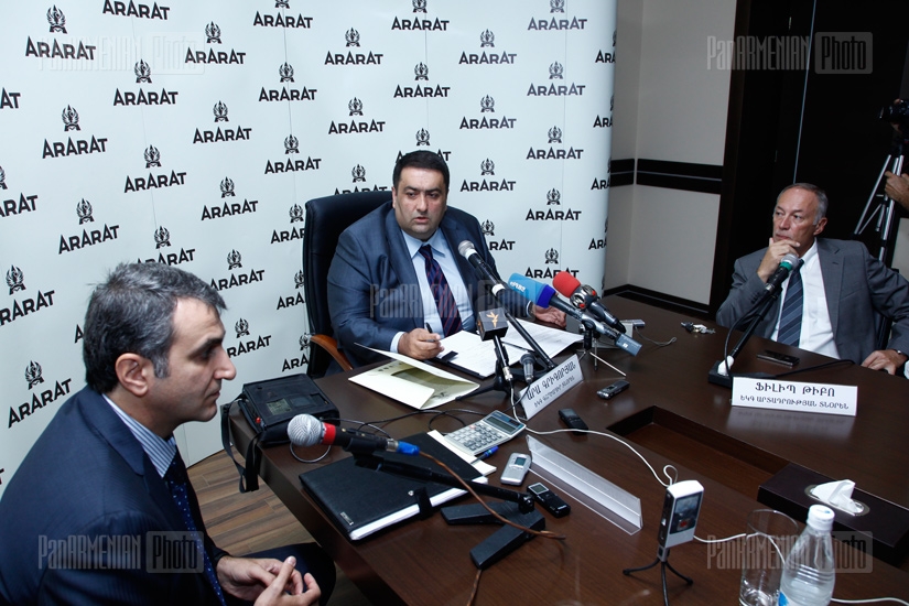 Արա Գրիգորյանի մամուլի ասուլիսը