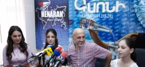 Press conference of Tigran Heqeqyan