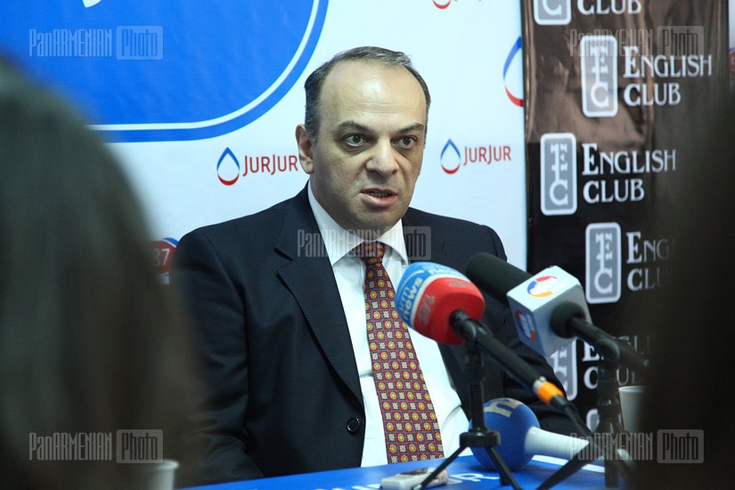 Press conference of Arman Meliqyan