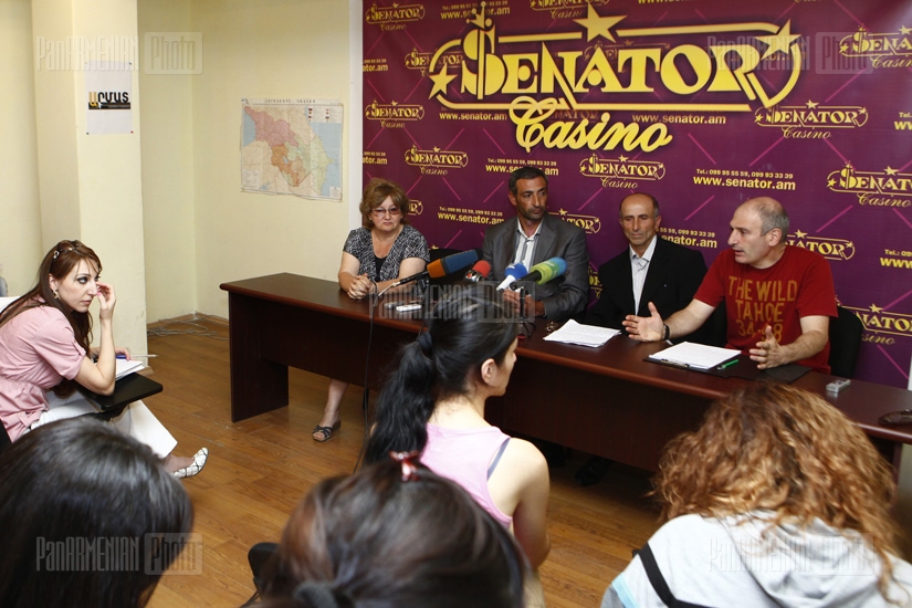 Ինգա Զառաֆյանի,Լևոն Գալստյանի, Ենոքավան և Գետահովիտ գյուղերի բնակիչների մամուլի ասուլիսը