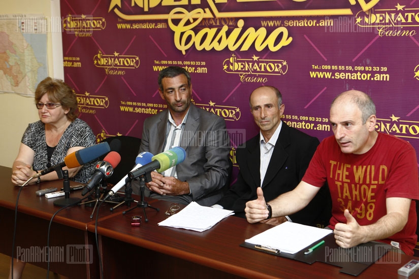 Ինգա Զառաֆյանի,Լևոն Գալստյանի, Ենոքավան և Գետահովիտ գյուղերի բնակիչների մամուլի ասուլիսը