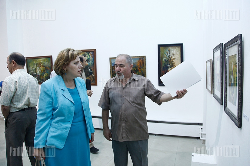 Exhibit organized by Artsakh artists’ union