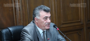 Press conference of Ruben Hakobyan