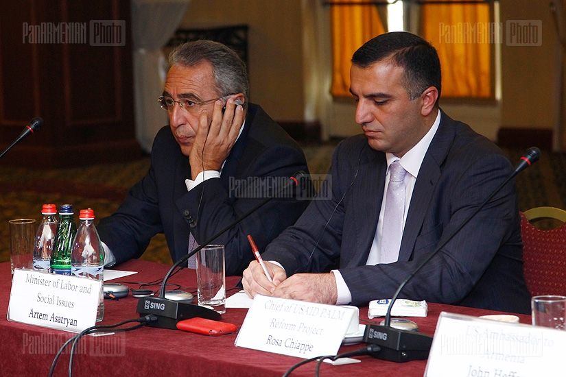 Հայաստանում իրականացվող կենսաթոշակային բարեփոխումների ընթացքի վերաբերյալ համաժողով