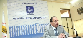 Press conference of Narek Sargsyan