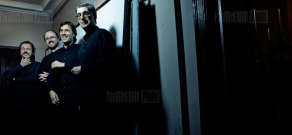Backstage of Borodin Quartet concert in Yerevan
