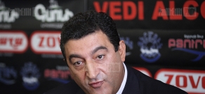 Press conference of Vardan Ayvazyan