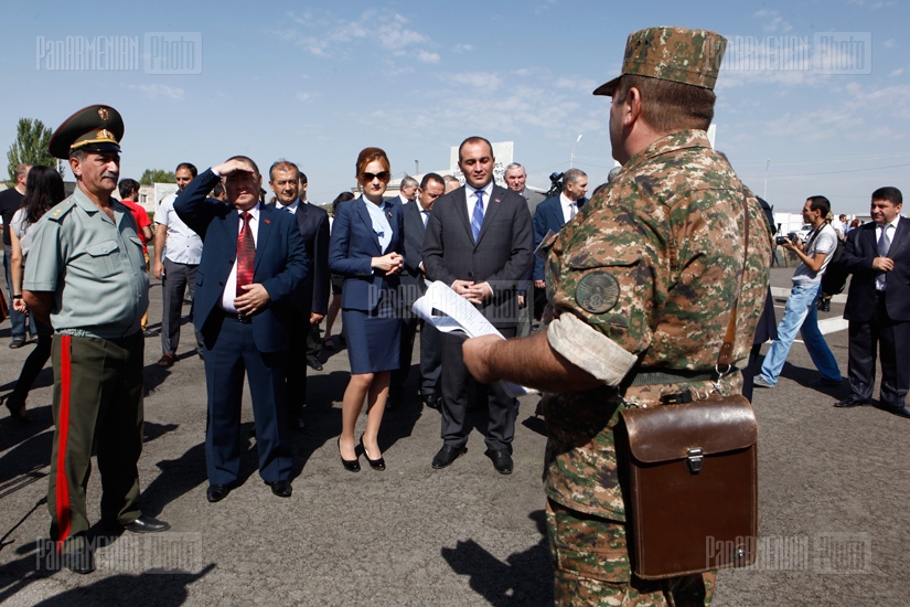 ՀԱՊԿ անդամ-պետությունների խորհրդարանների պաշտպանության և անվտանգության մշտական հանձնաժողովների նախագահները այցելեցին Վ. Սարգսյանի անվան ռազմականկան ակադեմիա