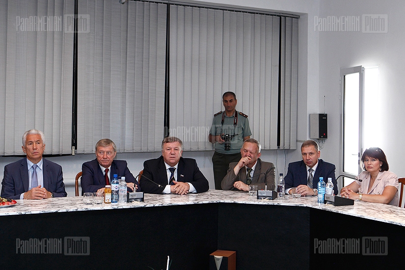 ՀԱՊԿ անդամ-պետությունների խորհրդարանների պաշտպանության և անվտանգության մշտական հանձնաժողովների նախագահները այցելեցին Վ. Սարգսյանի անվան ռազմականկան ակադեմիա