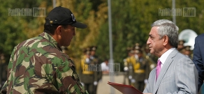 Awards of CSTO military trainings 