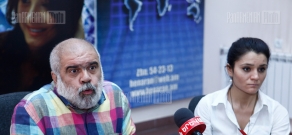 Press conference of Alexander Iskandaryan