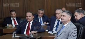 Meeting of Armenian standing parliamentary commissions 